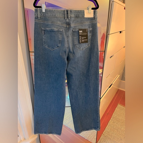 NWT Paige Straight Leg Jeans - Picture 6 of 11
